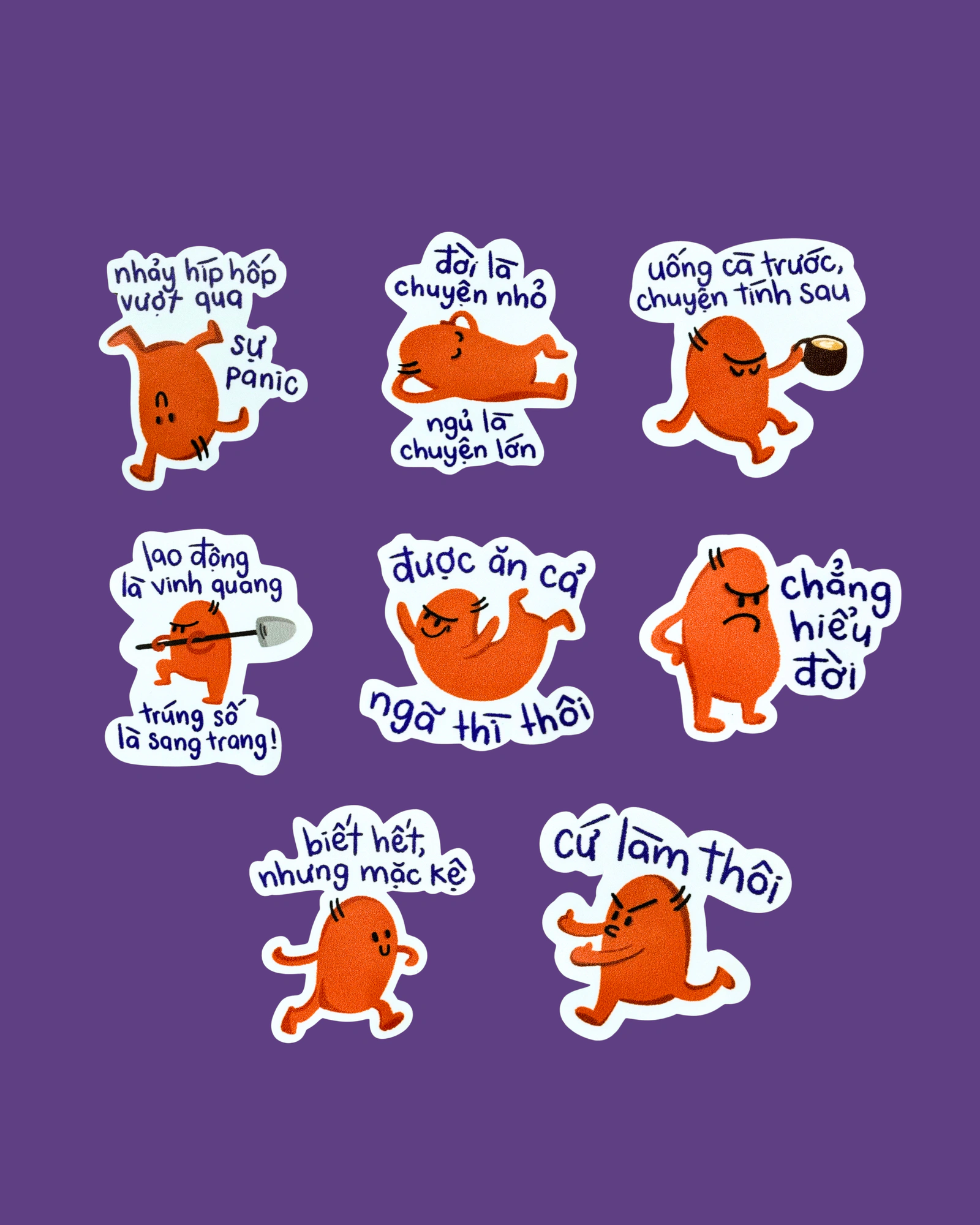 Set sticker 07: Đần Nói — ảnh 3