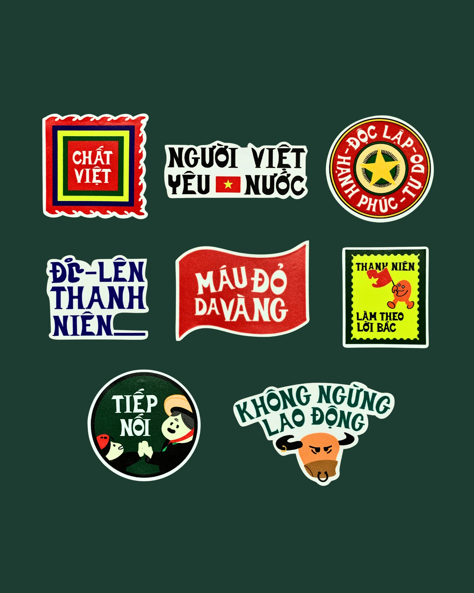 Set sticker 02: Người Việt Yêu Nước — ảnh 3