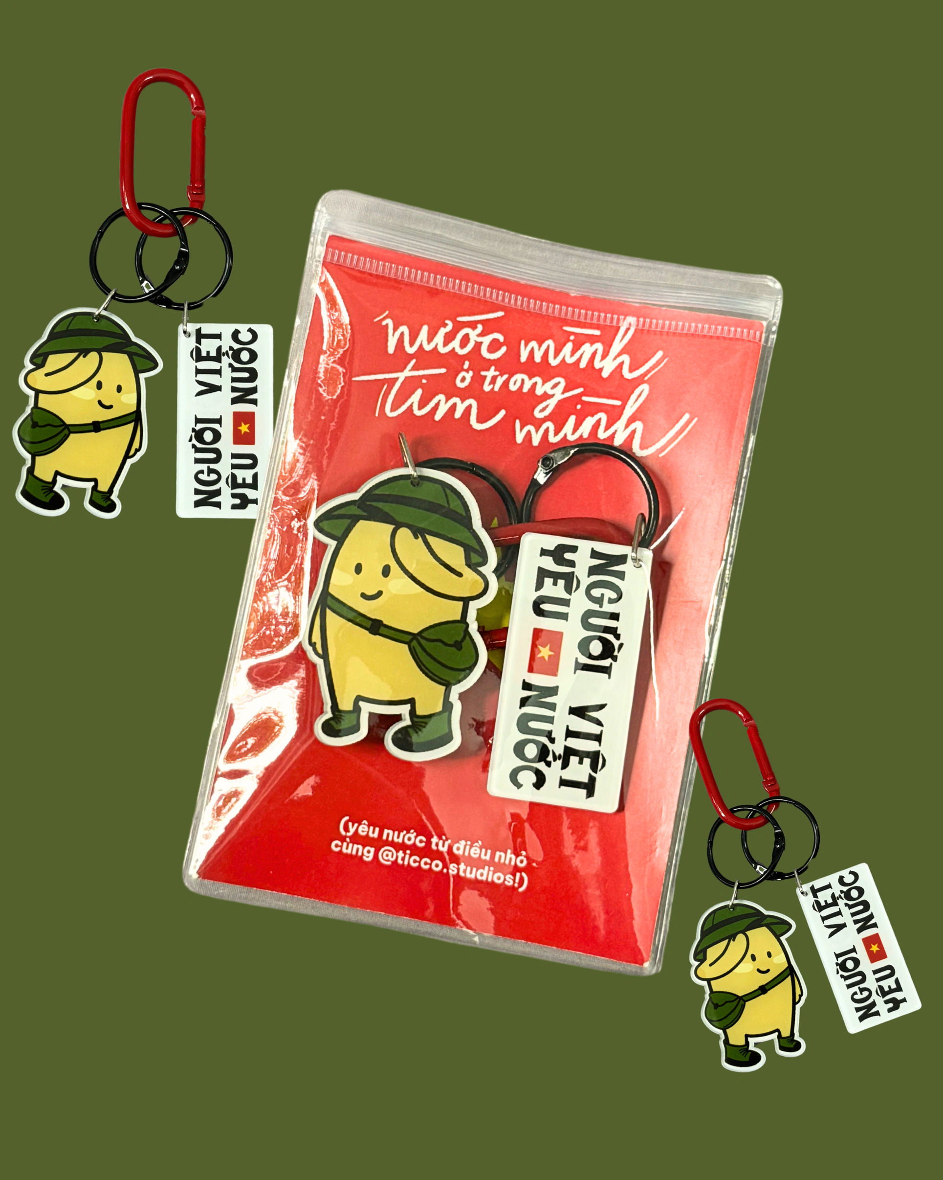 Keychain Người Việt Yêu Nước