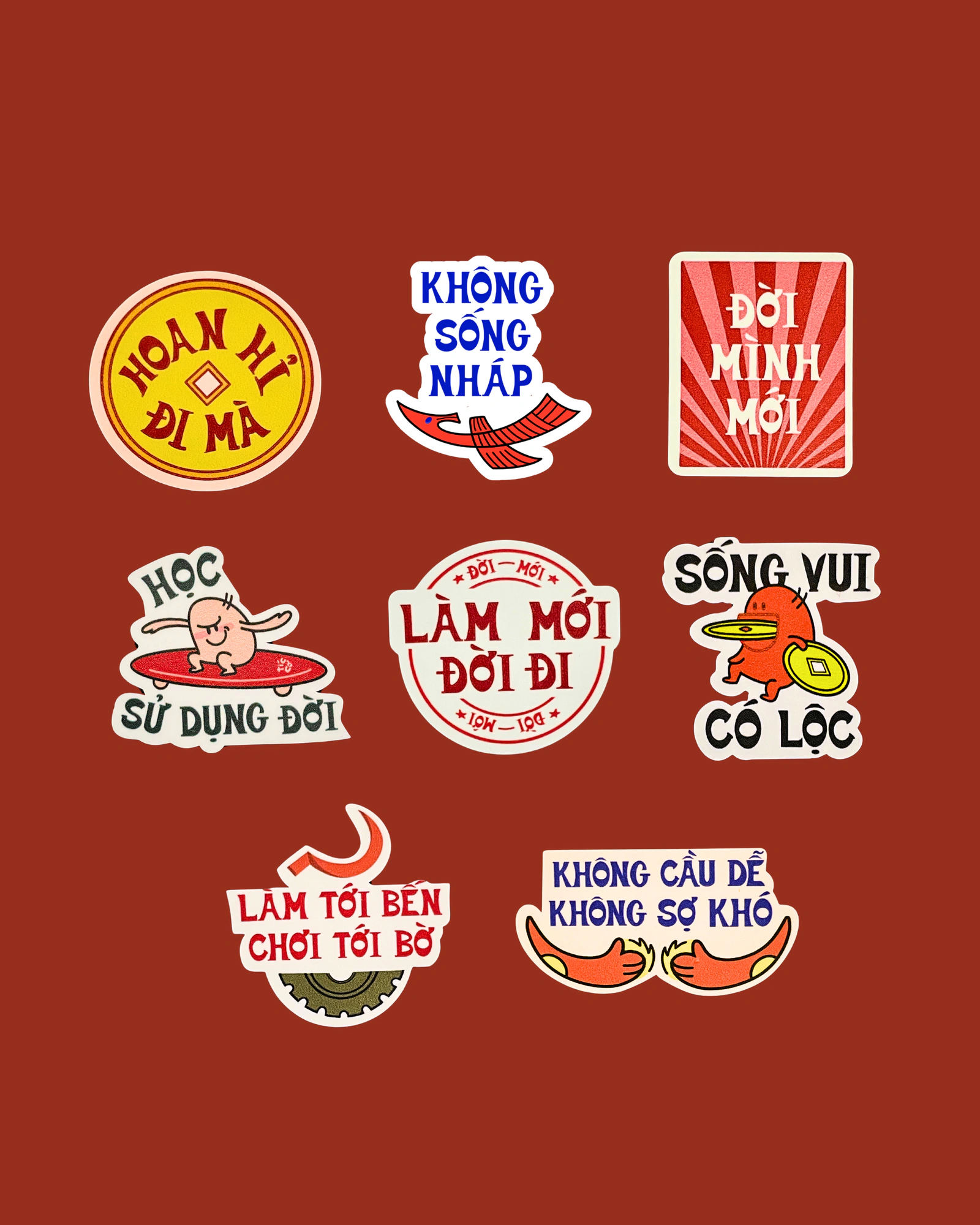 Set sticker 06: Đời Mới — ảnh 3