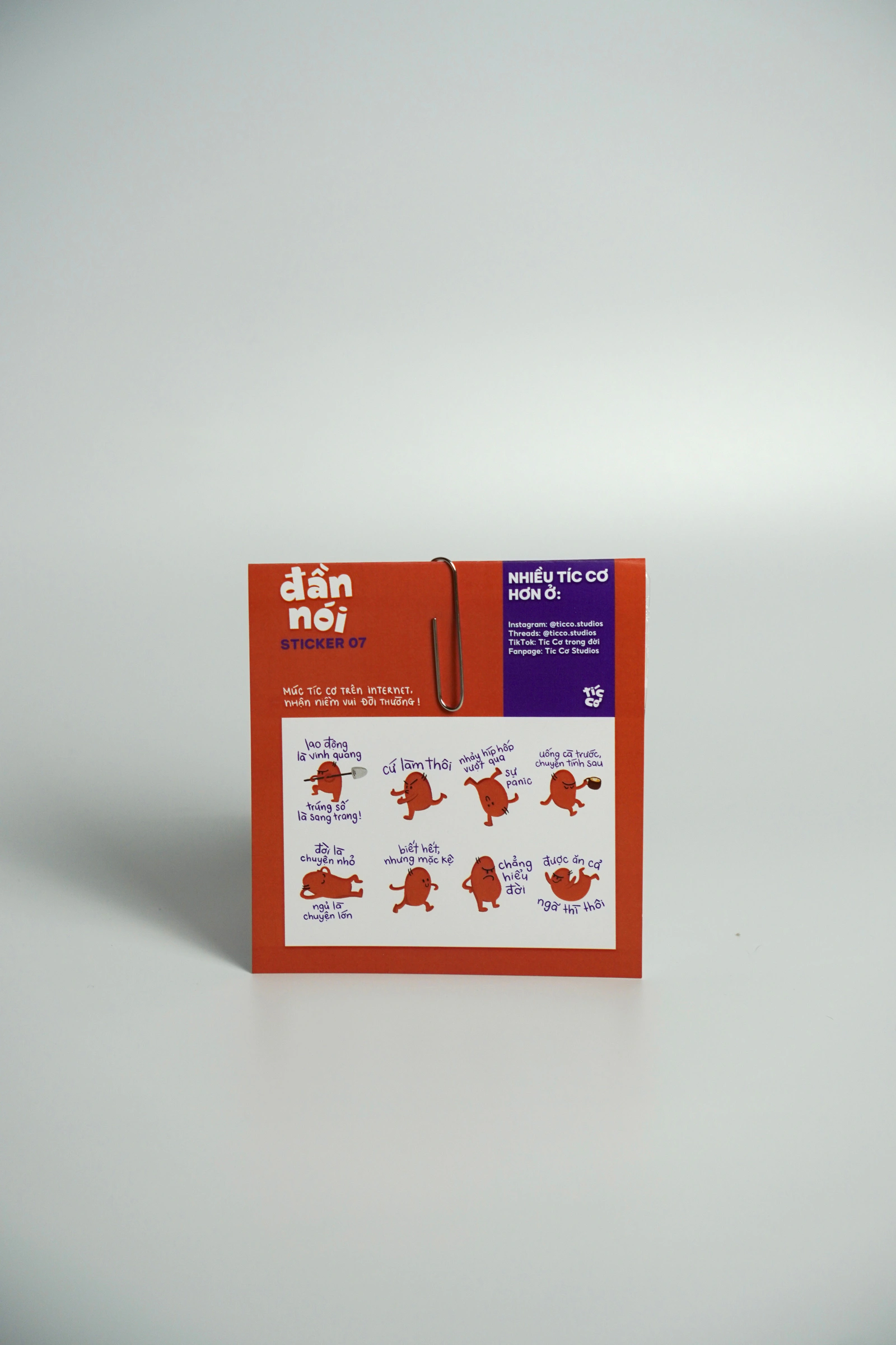 Set sticker 07: Đần Nói — ảnh 2