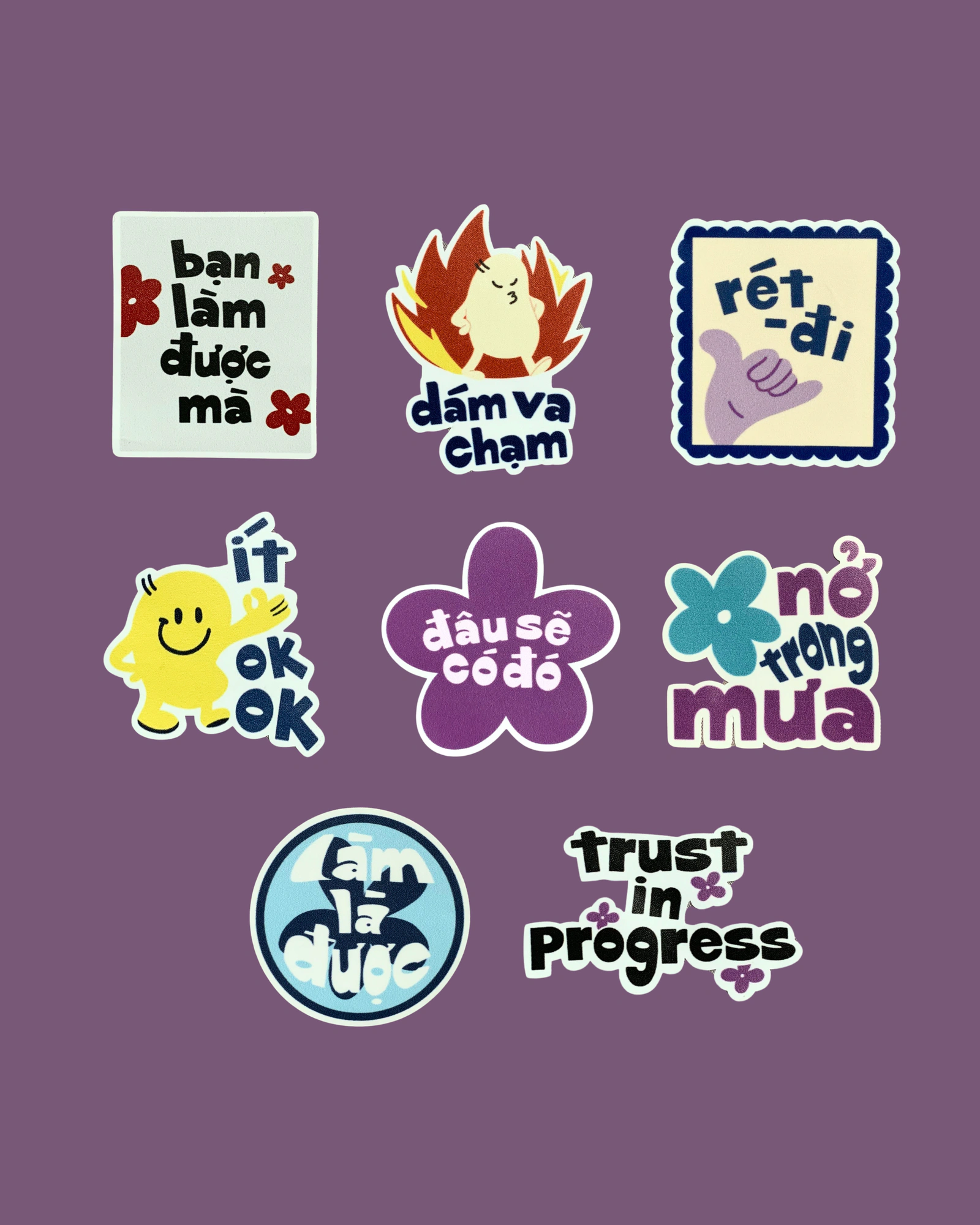 Set sticker 05: Bạn Làm Được Mà — ảnh 3
