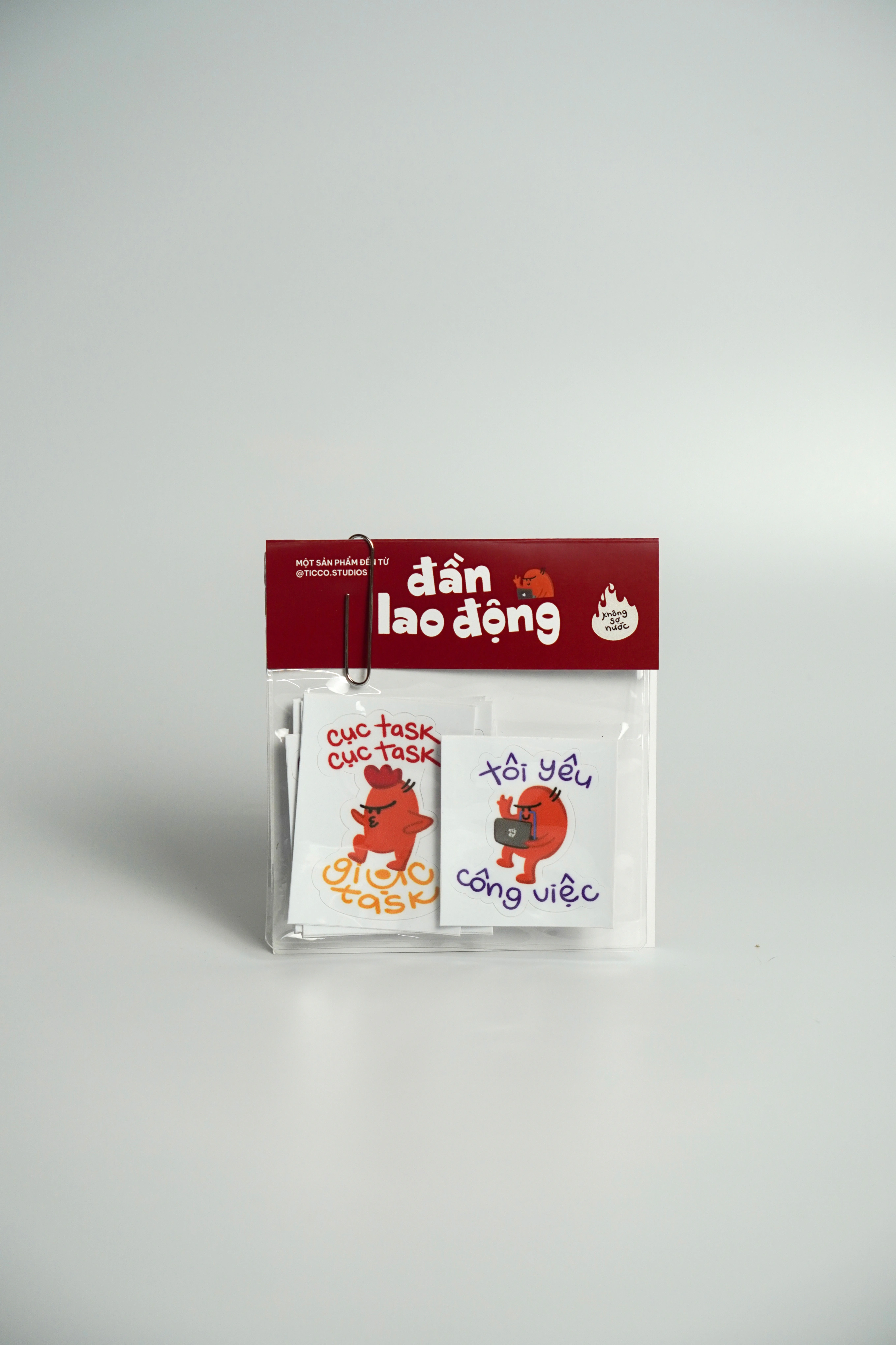 Set sticker 08: Đần Lao Động